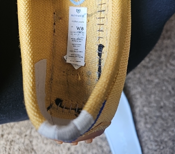 Rothy's Yellow Loafers "DRIVER" - Picture 2 of 6